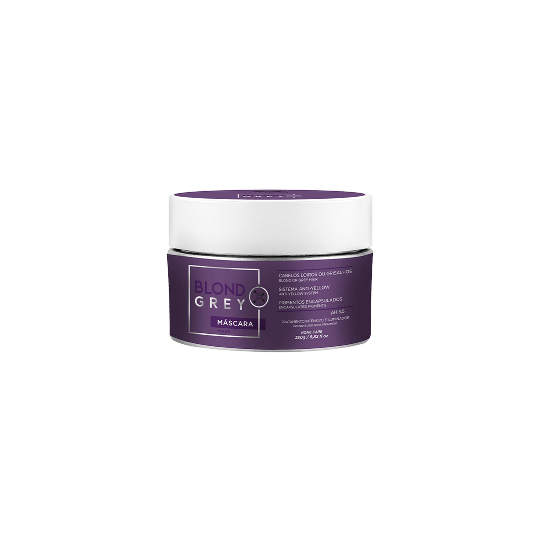 Blond Grey Hair Mask